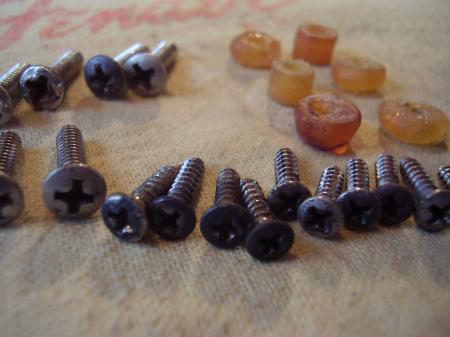 1962 Orig Fullerton RI Strat Parts