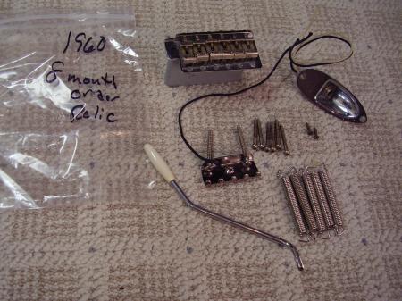 1960 Custom Ordered Super Relic Bridge and more