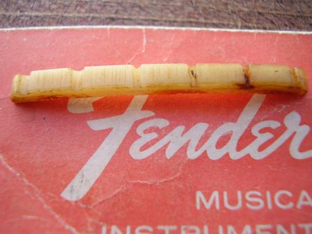 1957 ORIG FENDER STRAT MAPLE NECK NUT