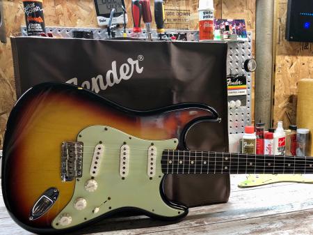 1960 John Cruz 2001 Fender Custom Shop Relic Strat Body