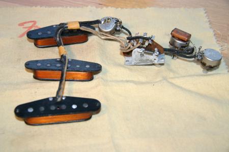 1956 ORIGINAL FENDER STRATOCASTER PICKUPS