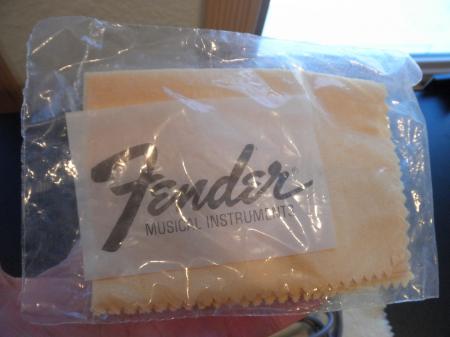 1971 Orig Fender Stratocaster Polishing Cloth MINT