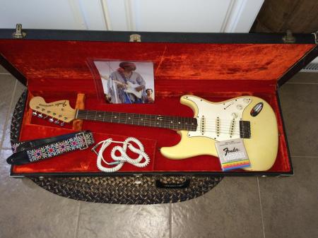 1969 Fender Olympic White Stratocaster 