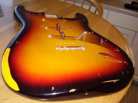 1969 RELIC C-SHOP FENDER STRATOCASTER VINTAGE BODY