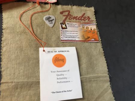 1965 to 1969 Orig Gibson Seal Of Approval Hang Tag
