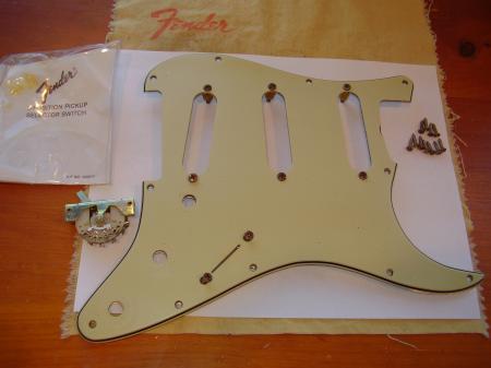 1959 LIMITED EDITION C-SHOP FENDER STRAT Pickguard & More