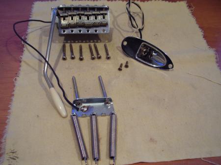 1956 CUNETTO MAR 1997 FENDER STRAT BRIDGE & MORE