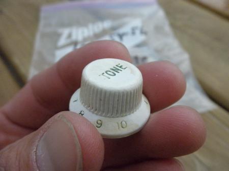 1954 1955 1956 Orig Fender strat Bake Lite Tone Knob 