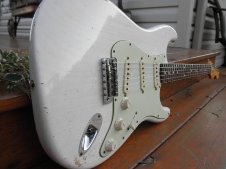 1960 ASH Body Olympic White Relic Fender Strat 2010
