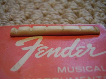 1960 ORIG FENDER STRATOCASTER NUT