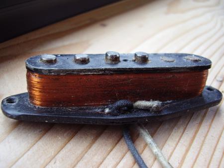 1963 Orig Pre Cbs Fender Strat Neck Pickup