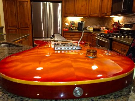 1989 PRS With Brazilian Neck Custom 24 10 Quilt Top With Birds In Vintage Sunburst