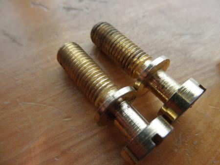 1960's Orig Les Paul ES 335 Gold Bridge Post's #2 set