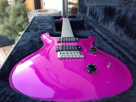 1986 MAGENTA PEARL PRS With Brazilian Rosewood Neck