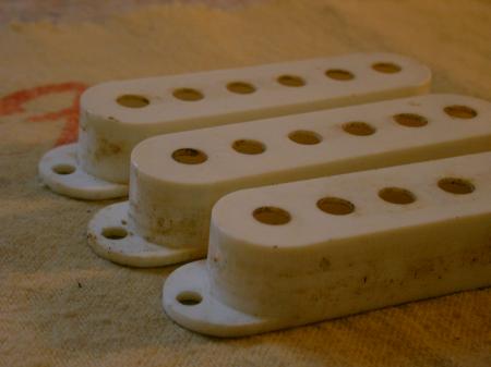 1968 ORIG FENDER STRATOCASTER PICKUP COVERS