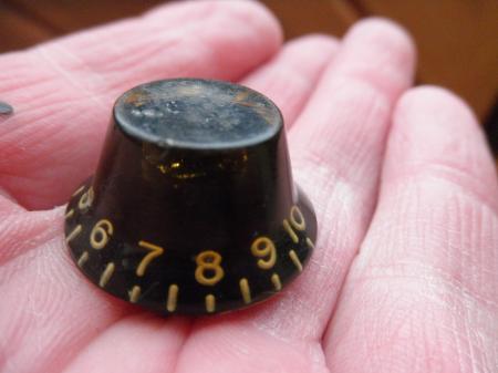 1959 Orig Vol or Tone Knob Gibson Les Paul Jr