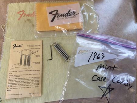 1969  Fender Stratocaster  Case Candy