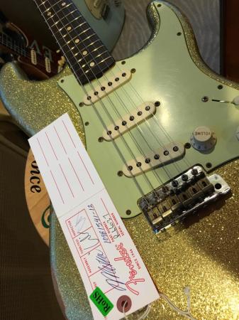 1960 Gold Sparkle Fender Custom Shop Heavy Relic Strat NEW