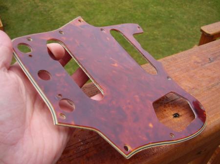 1962 ORIG TURTLE SHELL JAGUAR FENDER PICKGUARD