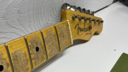 1953 Fender Tele Maple Relic Masterbuilt  Neck