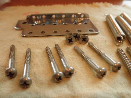 1960 ORIG BRIDGE PARTS PRE CBS FENDER STRAT