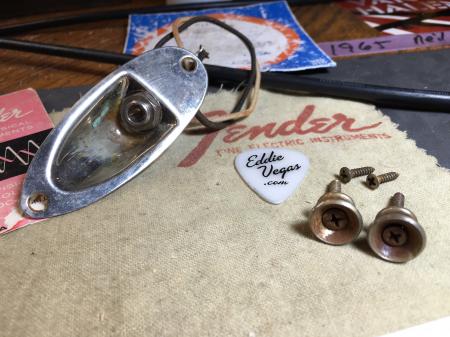1960 Fender Custom Shop Strat Output & Stap Buttons Relic