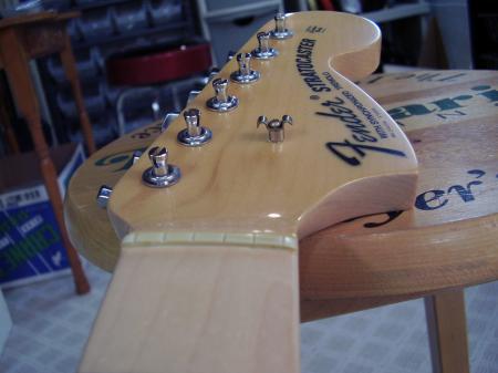 1969 Maple Cap Custom Shop Fender Strat Neck