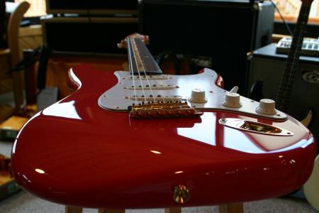 1960 NOS Relic 2011 Fender Strat Fiesta Red WITH MATCHING HEADSTOCK
