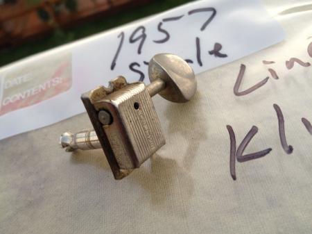 1959 Orig Single Line Kluson Tuner Fender Strat or Tele