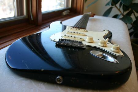 1965 Orig Black Fender Stratocaster