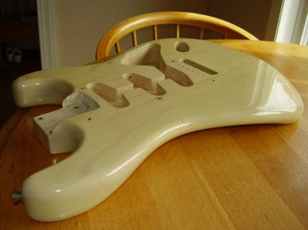 1954 Pro Made Ash Blonde Fender Strat Body