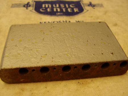 1963 pre cbs Fender Strat Trem Block
