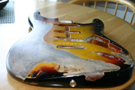 1960 SUPER RELIC . CUSTOM SHOP BODY . TOOK 8 MONTHS TO HAVE FENDER MAKE