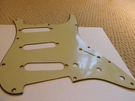 1959 to 1963 Orig Fender Strat Nitro Pickguard