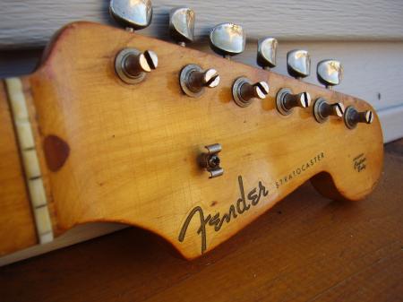 1956 Orig 8-56 Fender Strat Neck V Profile