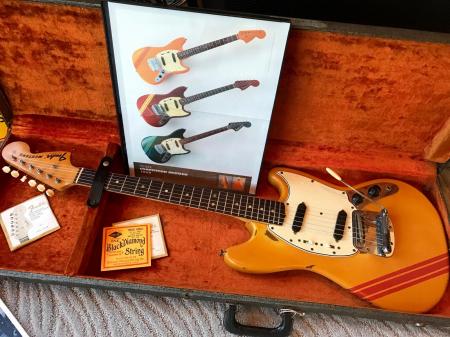 1972 Competition Orange Fender Mustang