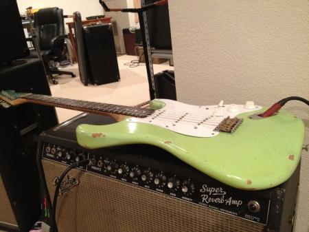 Green Monster Fender Strat Build Eddie Vegas