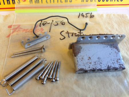 1956 Original Fender Stratocaster 12-56  Pat Pend Bridge