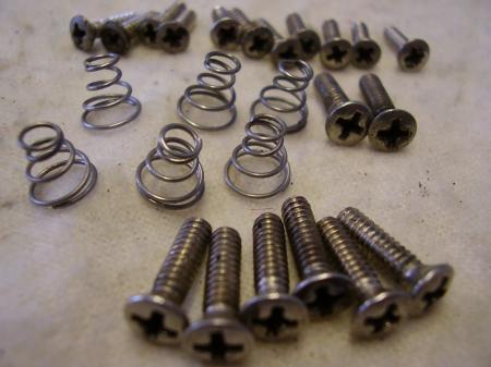 1966 Fender Stratocaster Pickup Screws/More
