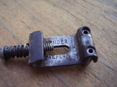 1957 Orig Pat Pend Saddle High E String