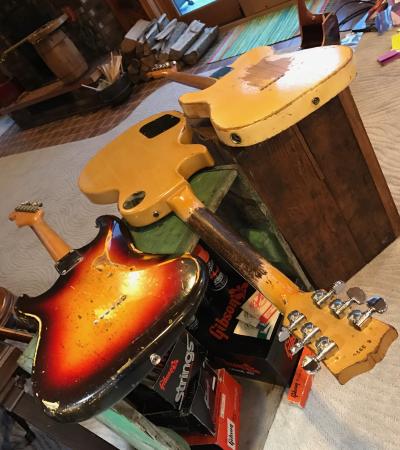 1956 1960 1961 Fender Strat Tele Gibson TO MAKE YOUR TONE go BELL!