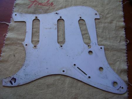 1957 ,1982 Fender Strat  Fullerton RI Pickguard Nice Patina