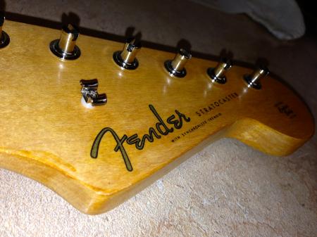 1954 NYC Kelly Hand Made Fender Strat Neck