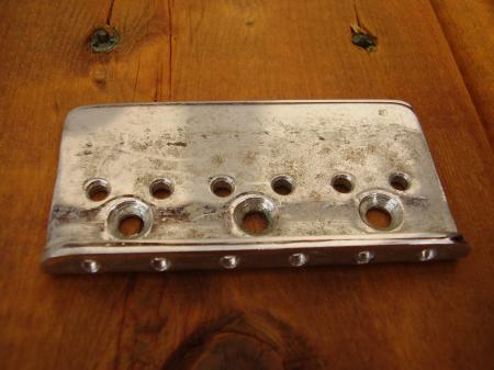 1963 ORIG HARD TAIL TOP BRIDGE PLATE