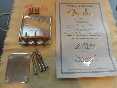 1951 Relic Tele bridge and MORE