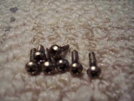 1957 Single Line Kluson Strat Tuner Screws
