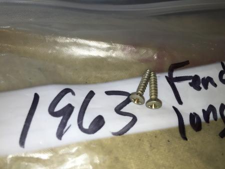 1963 Orig Fender Strat Longer Output Jack Screws