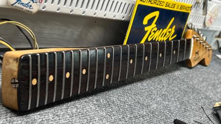 1961 FENDER STRATOCASTER NECK 3-61