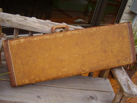 1956 ORIG FENDER TWEED STRAT CASE