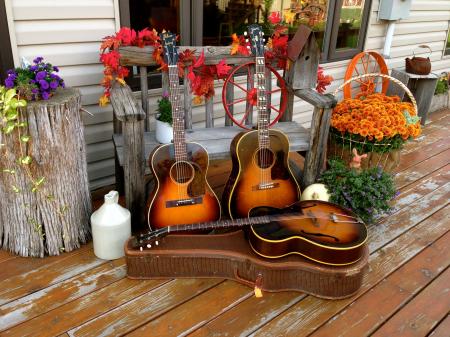 1942 1953 1957 Gibson Banner Vintage Acoustic 